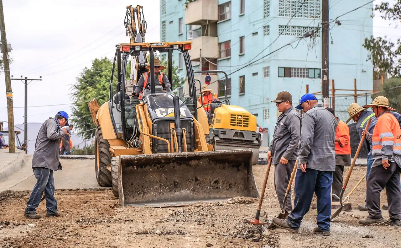 construction, street, road