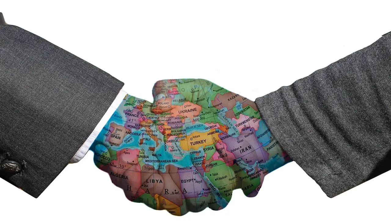 handshake, understanding, international understanding