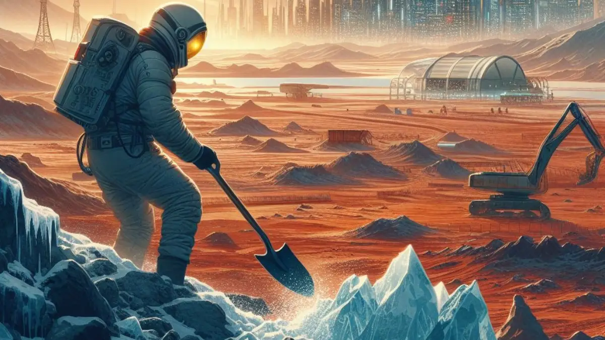 Mars Ternyata Simpen Es Raksasa, Bisa Jadi Sumber Air Buat Kita!
