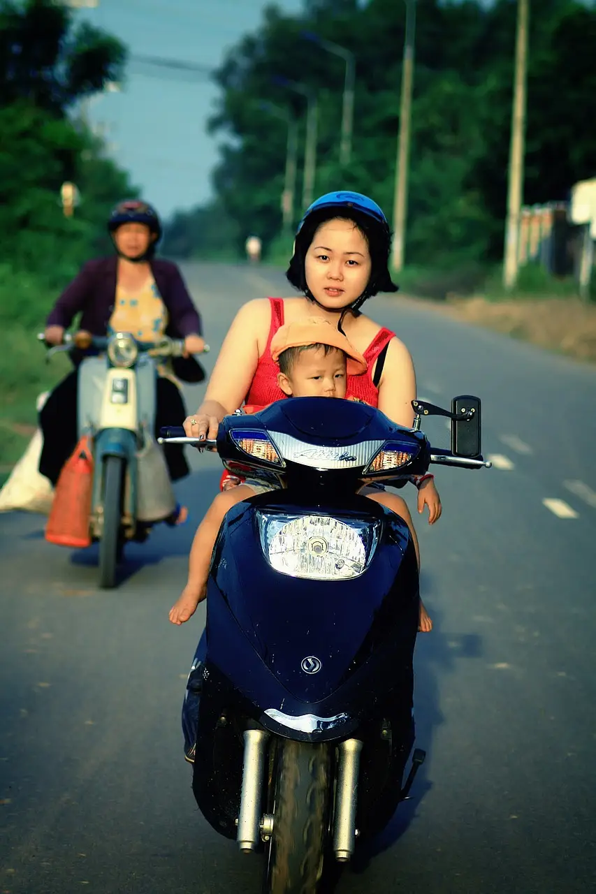 motorbike, motorcycle, driving