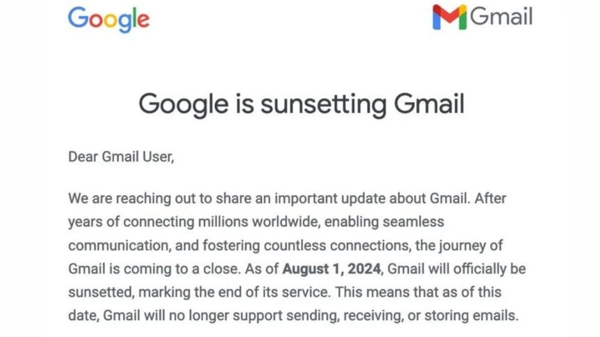 Gmail Akan Ditutup? Ini Faktanya