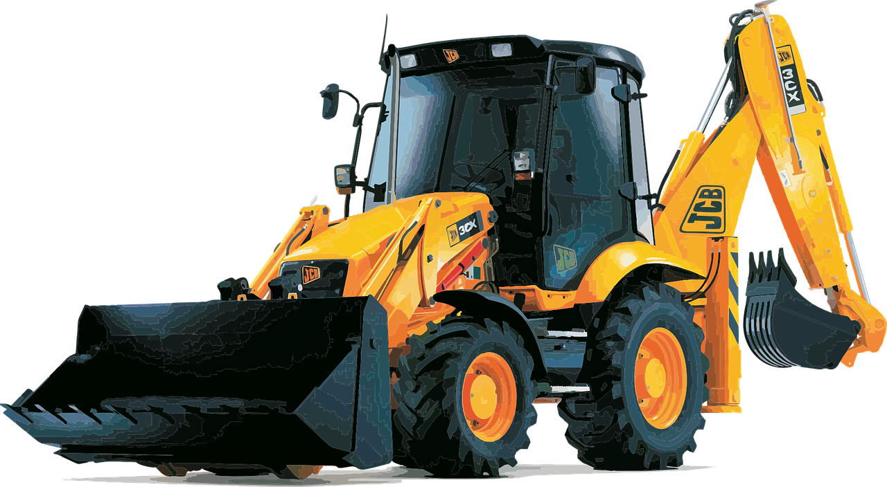 heavy machinery, tractor, loader