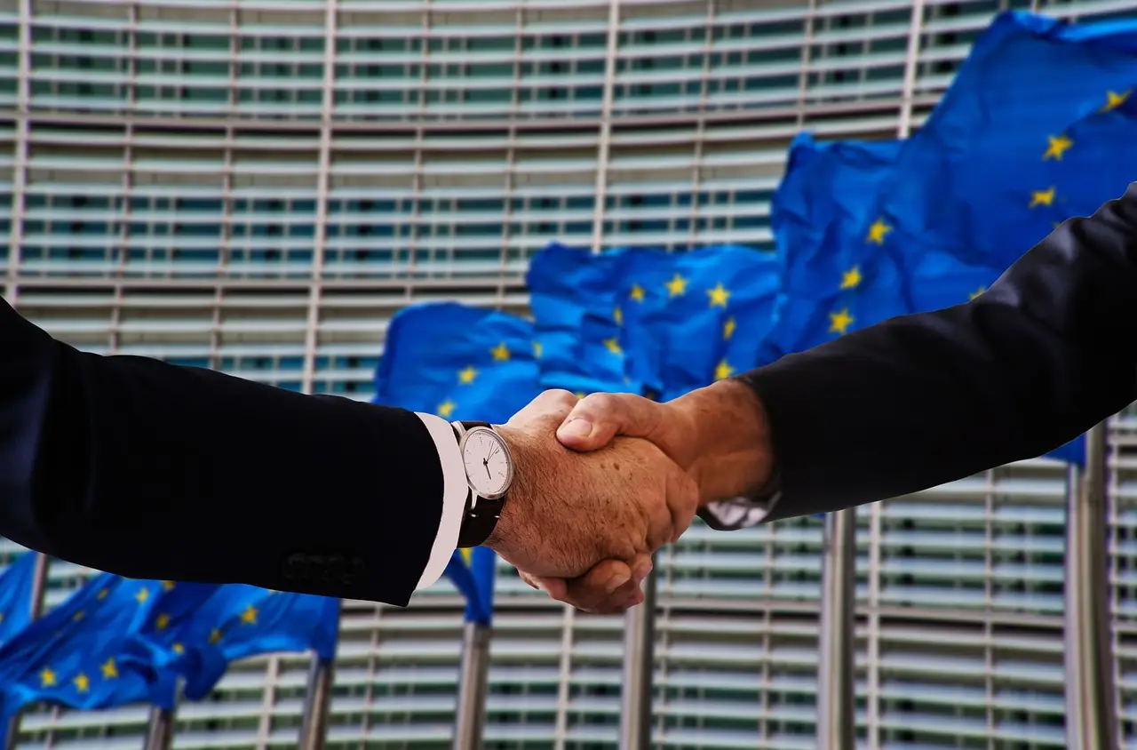 handshake, shaking hands, europe