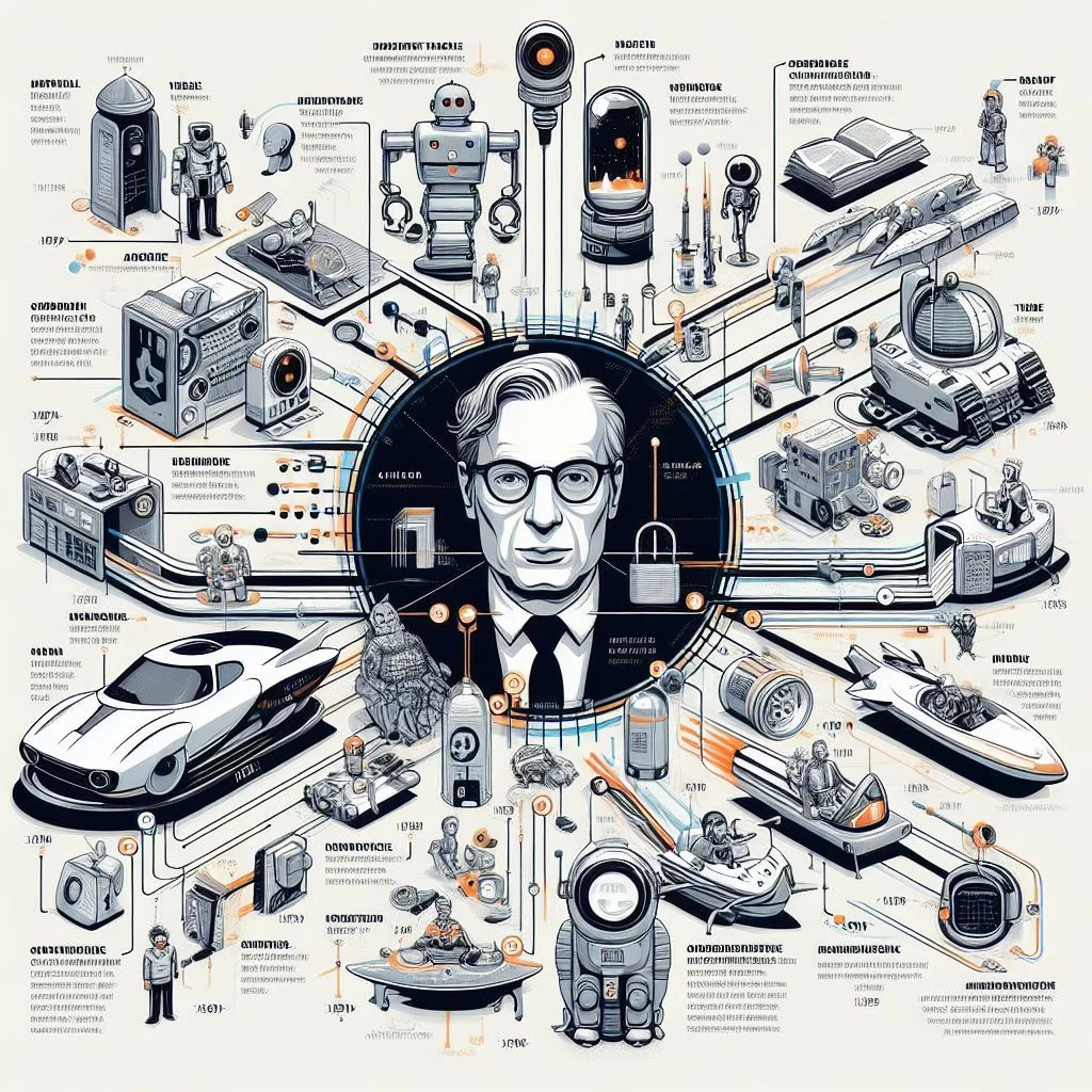 Isaac Asimov: Sang Nabi Sains Fiksi (Ilustrasi)