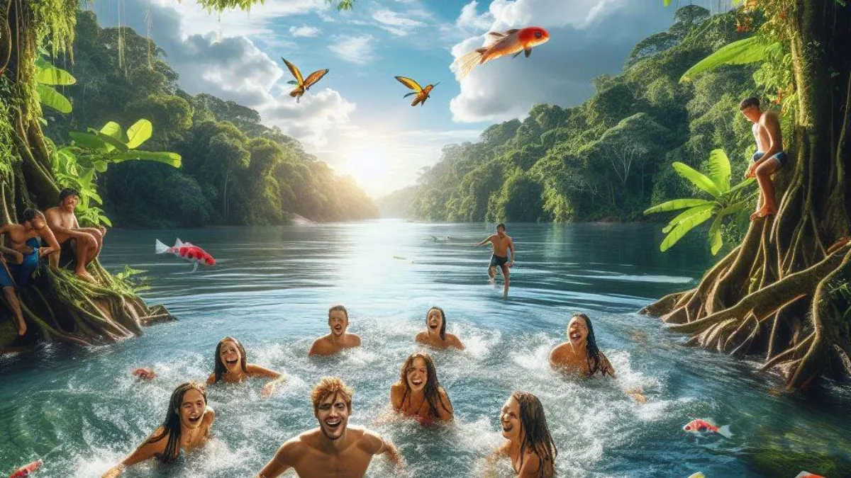Apakah Aman Berenang di Sungai Amazon?