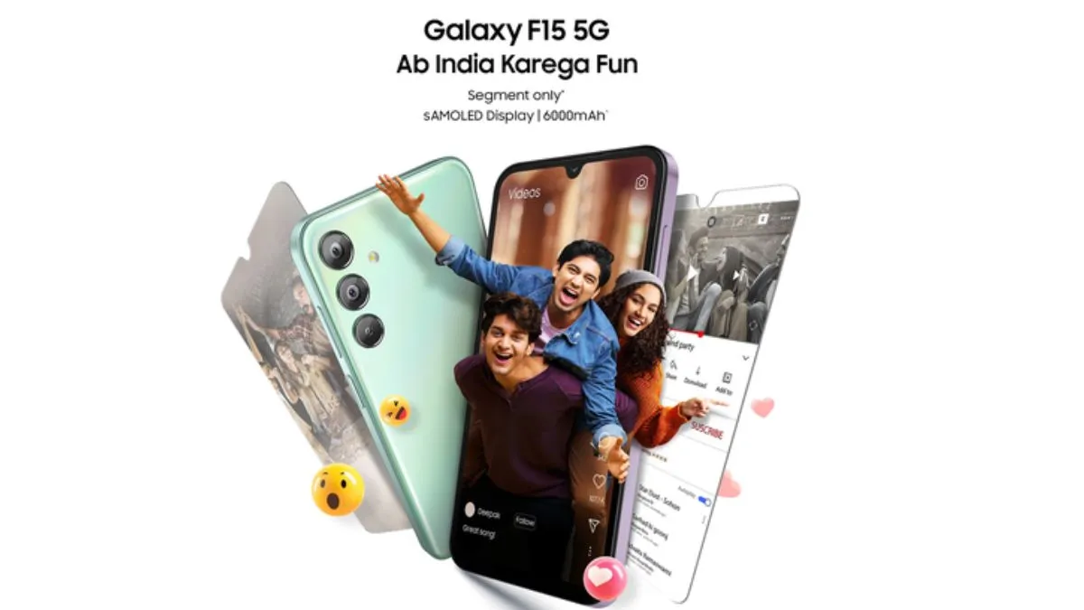 Samsung Galaxy F15 5G Meluncur di India, Baterai Jumbo 6.000 mAh