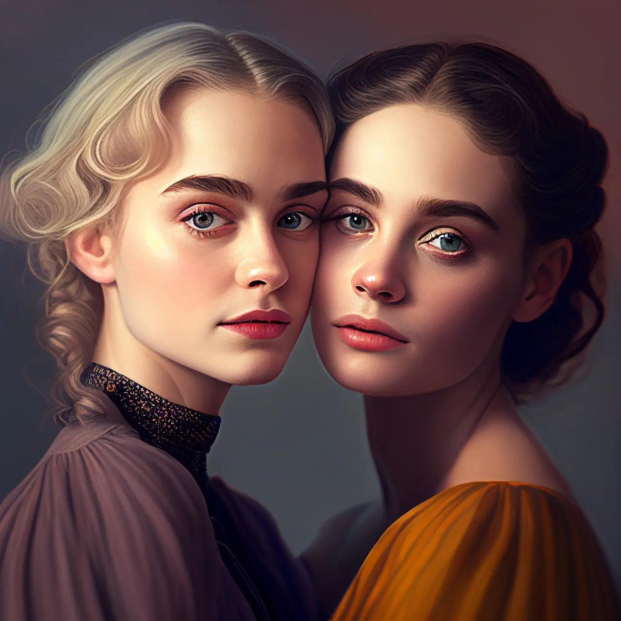 ai generated, women, portrait