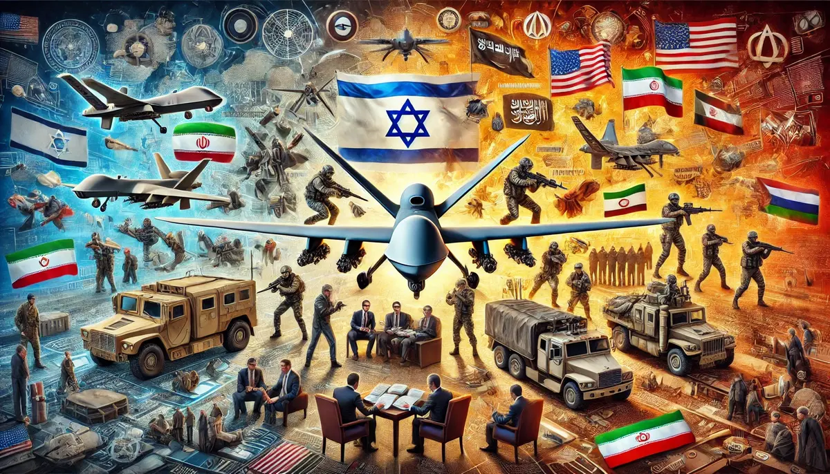 Perang Proxy di Timur Tengah: Ketika Israel Menjadi Alat Kepentingan Global (Ilustrasi)