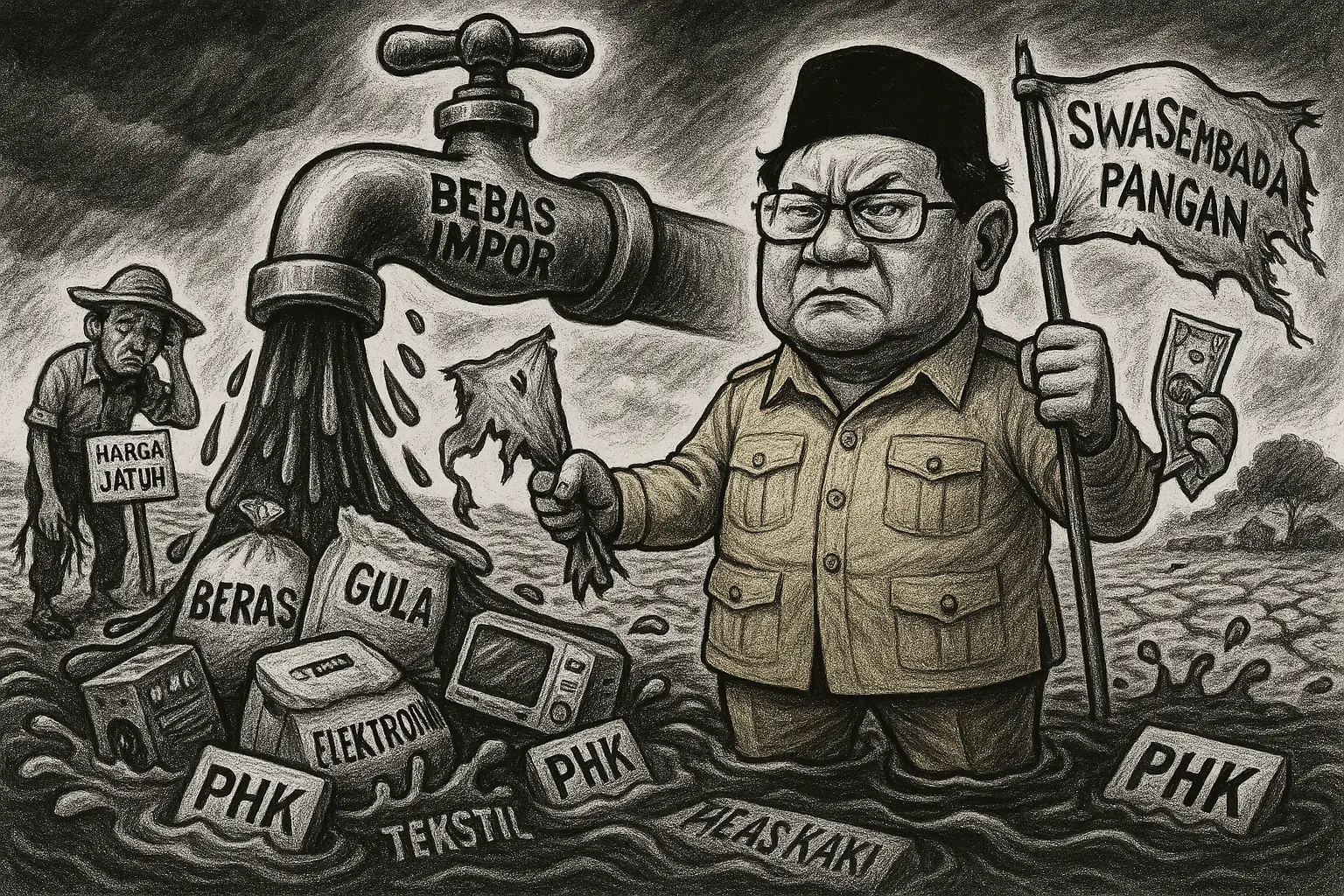 Gila! Wacana Penghapusan Kuota Impor Dihembuskan Prabowo, Keceplosan Lagi? (Ilustrasi)