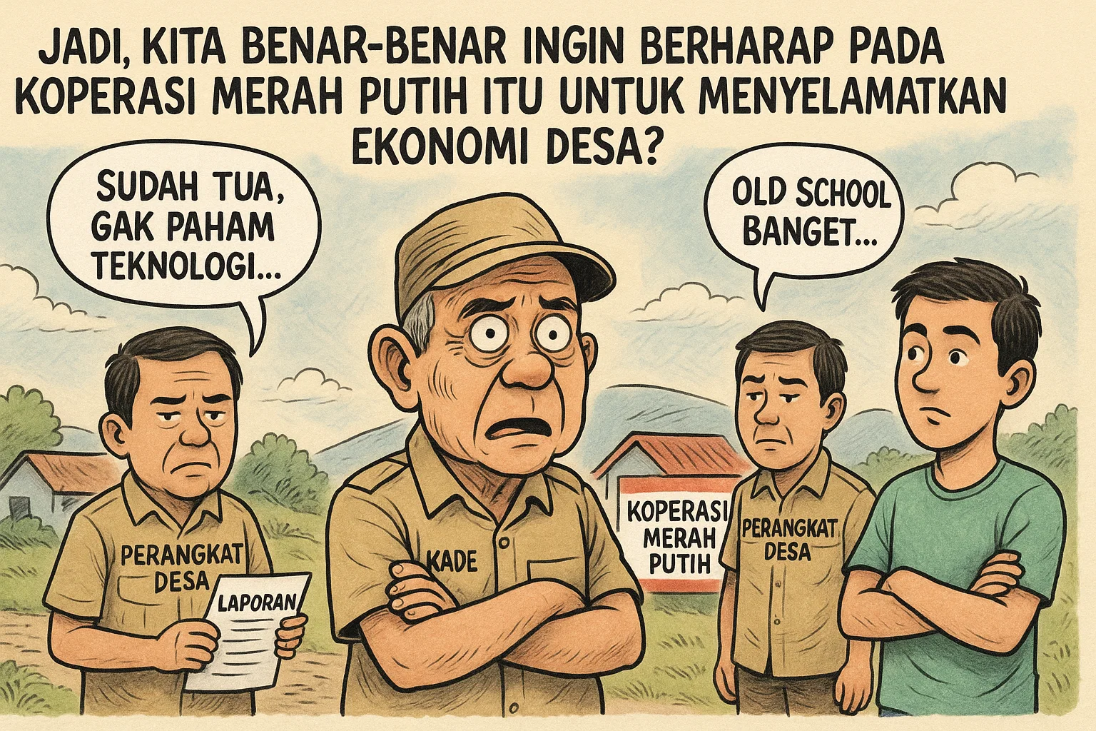 Tak Perlu Koperasi Merah Putih, Begini Cara Modernisasi BUMDes (Ilustrasi)