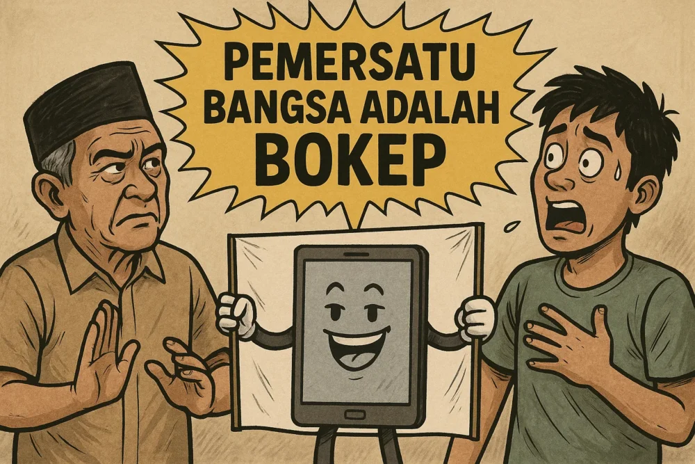 Dan Benar, Pemersatu Bangsa adalah Bokep (Ilustrasi)
