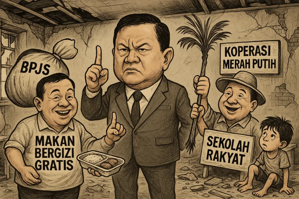 Trilogi Ketololan Pemerintah, Mengabarkan Masalah Struktural (Ilustrasi)