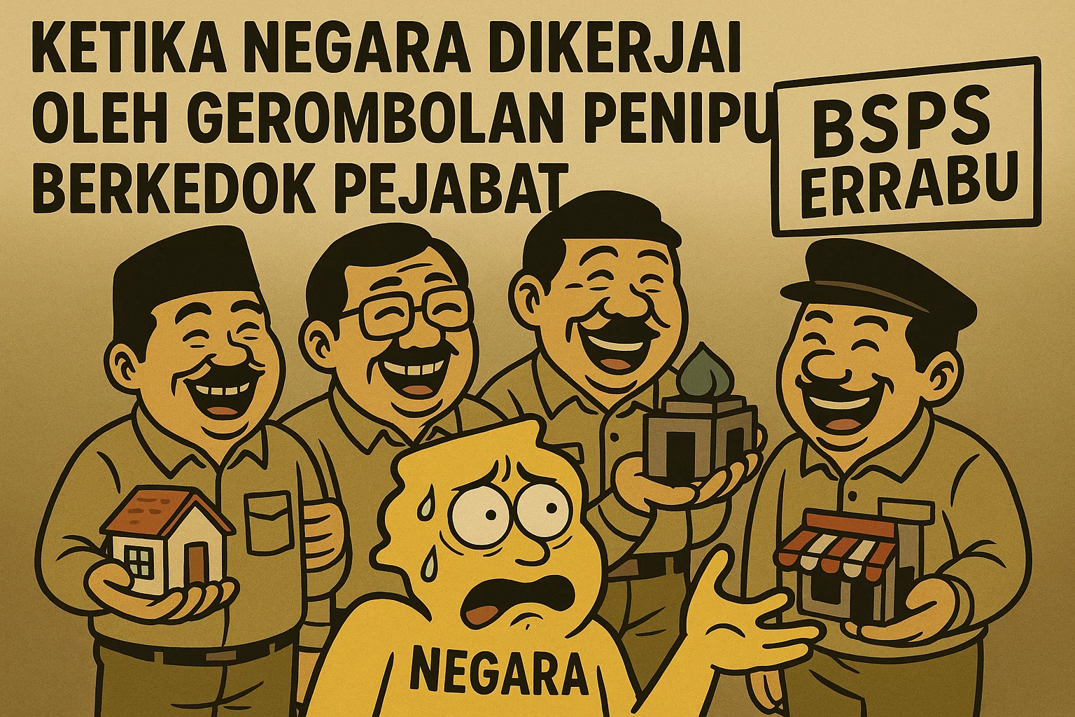 BSPS di Errabu, Cuma 'Salah Peruntukan'..  Asudalah.. (Ilustrasi)
