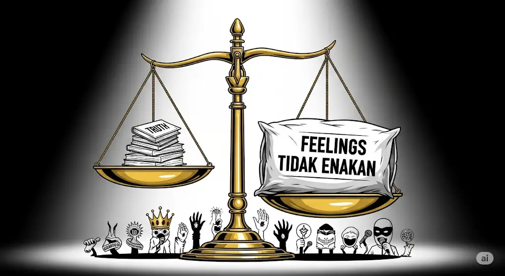 Budaya Sungkan itu Penyakit Pembunuh Kebenaran (Ilustrasi)