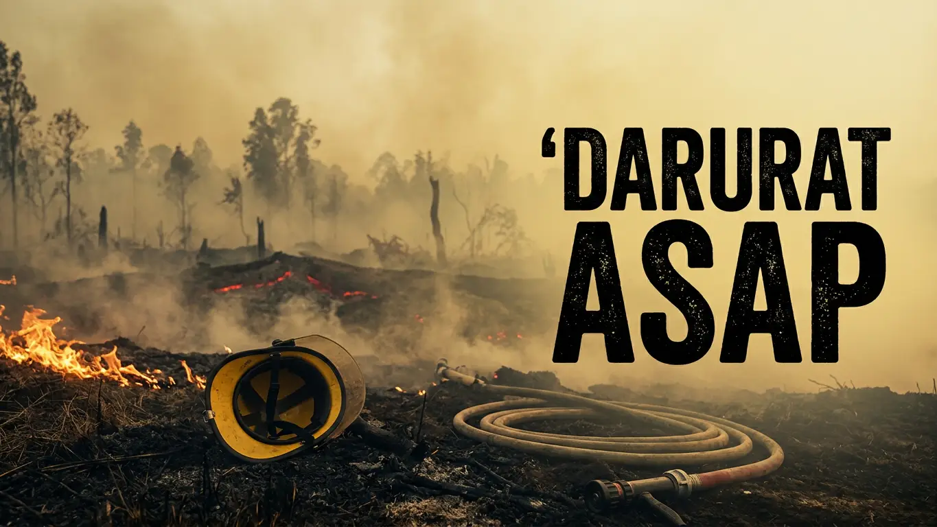 Kabut Asap di Paru-Paru Rakyat, Kebodohan Akut di Kepala Penguasa (Ilustrasi)
